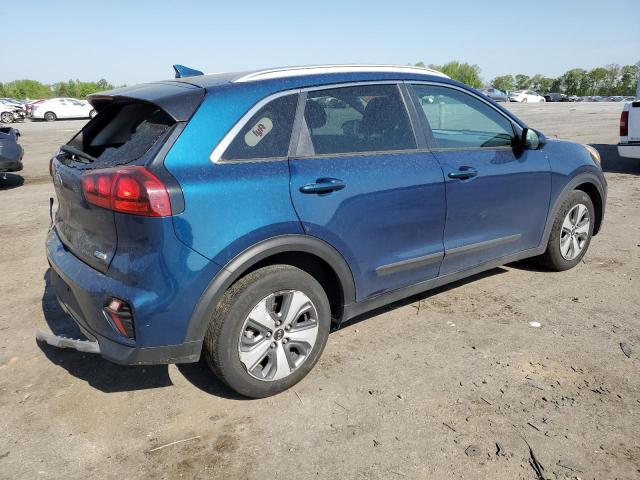 KNDCB3LC5L5397839 - 2020 KIA NIRO LX BLUE photo 3