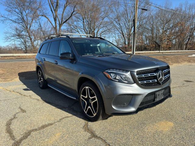 4JGDF7DE5JB007090 - 2018 MERCEDES-BENZ GLS 550 4MATIC GRAY photo 1