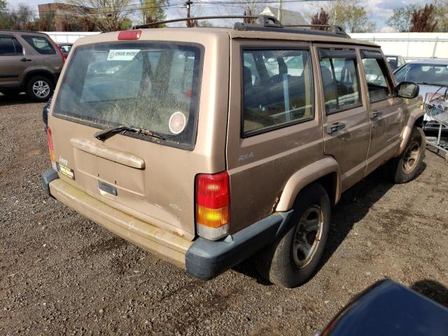 1J4FF68S2XL514002 - 1999 JEEP CHEROKEE SPORT GOLD photo 3