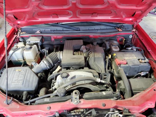 1GCHTDFEXC8142835 - 2012 CHEVROLET COLORADO LT RED photo 11