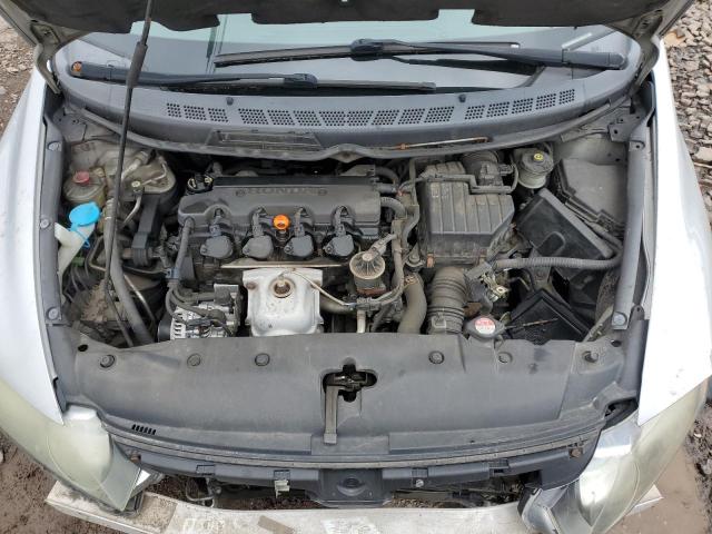 1HGFA16998L089033 - 2008 HONDA CIVIC EXL SILVER photo 11