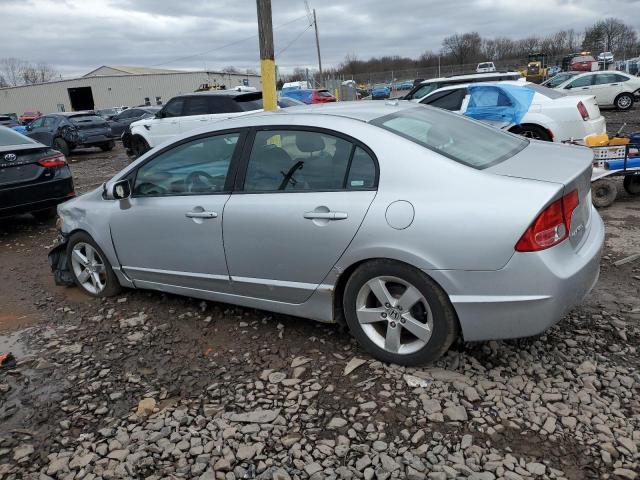 1HGFA16998L089033 - 2008 HONDA CIVIC EXL SILVER photo 2