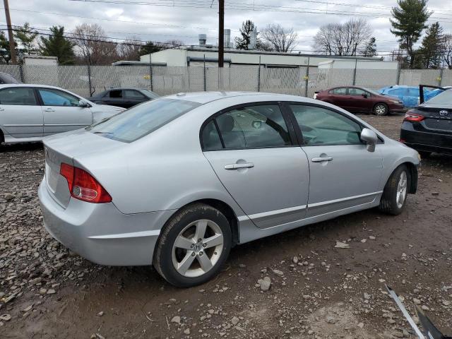 1HGFA16998L089033 - 2008 HONDA CIVIC EXL SILVER photo 3