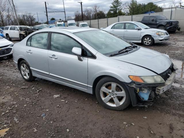 1HGFA16998L089033 - 2008 HONDA CIVIC EXL SILVER photo 4