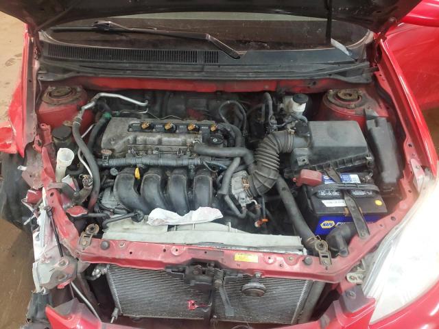 2T1KR32E67C663064 - 2007 TOYOTA COROLLA MA XR RED photo 11