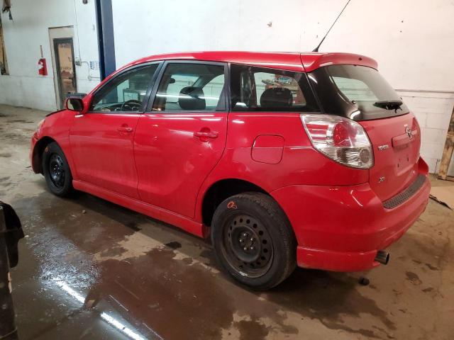 2T1KR32E67C663064 - 2007 TOYOTA COROLLA MA XR RED photo 2