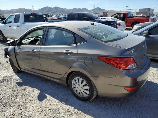 KMHCT4AE3DU537557 - 2013 HYUNDAI ACCENT GLS GRAY photo 2