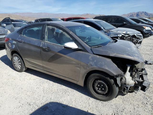 KMHCT4AE3DU537557 - 2013 HYUNDAI ACCENT GLS GRAY photo 4