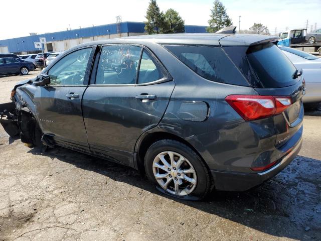 2GNAXREV7J6329951 - 2018 CHEVROLET EQUINOX LS GRAY photo 2