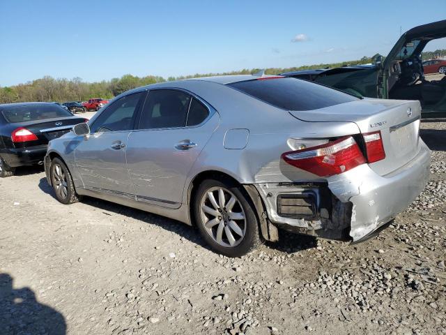 JTHBL46F385077915 - 2008 LEXUS LS 460 SILVER photo 2