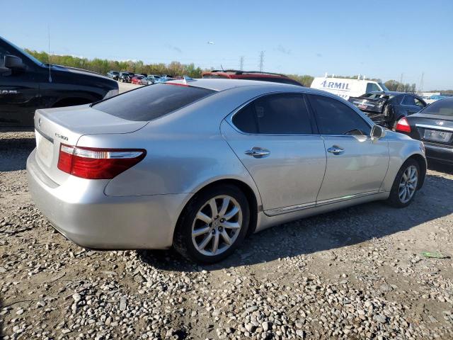 JTHBL46F385077915 - 2008 LEXUS LS 460 SILVER photo 3