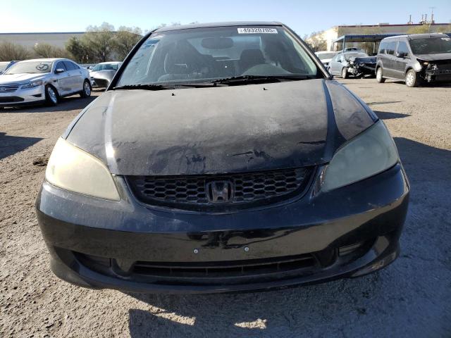1HGEM22174L041095 - 2004 HONDA CIVIC DX VP BLACK photo 5