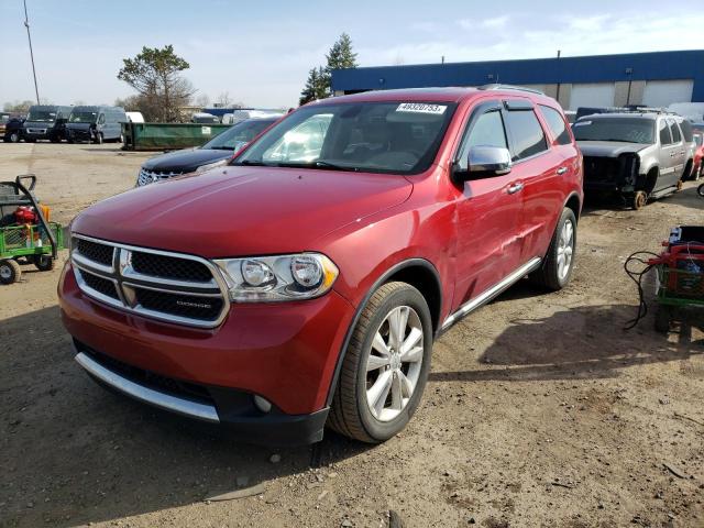 1D4SE4GT9BC595176 - 2011 DODGE DURANGO CREW RED photo 1