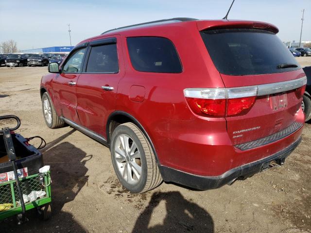 1D4SE4GT9BC595176 - 2011 DODGE DURANGO CREW RED photo 2