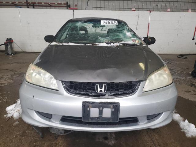 1HGEM21155L002850 - 2005 HONDA CIVIC DX VP SILVER photo 5