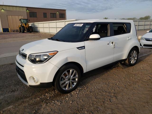 KNDJP3A58K7677559 - 2019 KIA SOUL + WHITE photo 1