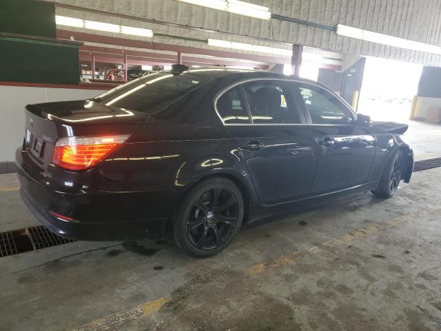 WBANW53538CT51677 - 2008 BMW 550 I BLACK photo 3