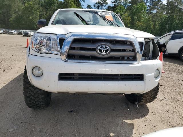 5TEJU4GN6AZ682689 - 2010 TOYOTA TACOMA DOUBLE CAB PRERUNNER WHITE photo 5