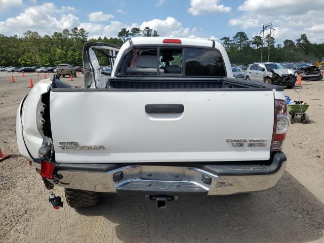 5TEJU4GN6AZ682689 - 2010 TOYOTA TACOMA DOUBLE CAB PRERUNNER WHITE photo 6