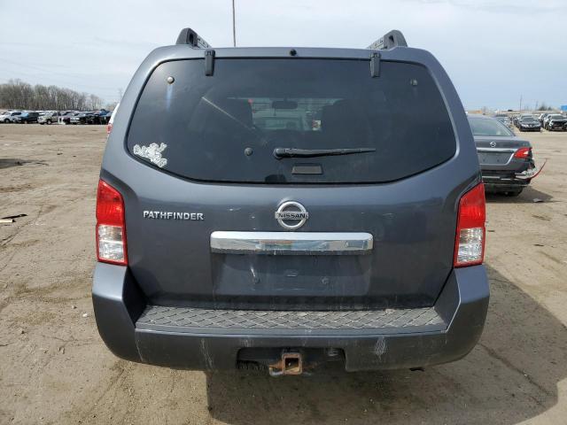 5N1AR1NB8CC624685 - 2012 NISSAN PATHFINDER S GRAY photo 6