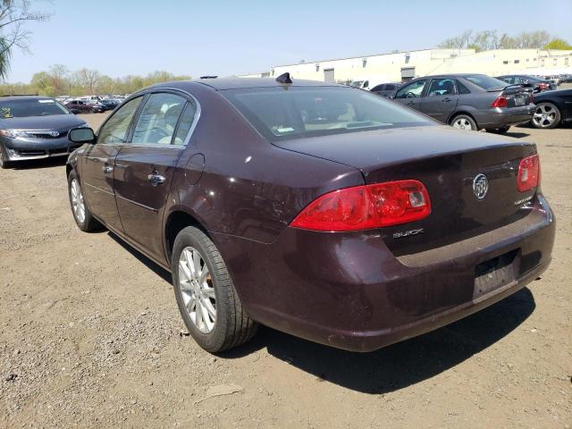 1G4HD57109U121812 - 2009 BUICK LUCERNE CXL BURGUNDY photo 2