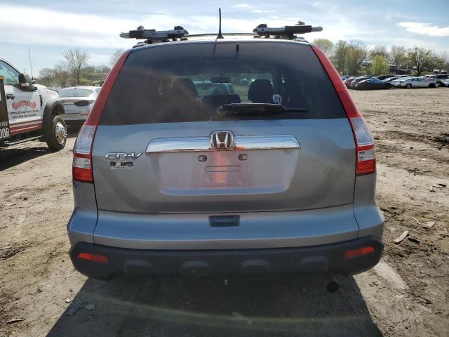 JHLRE48597C059608 - 2007 HONDA CR-V EX BLUE photo 6