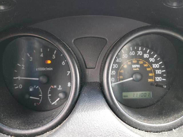 KL1TD56696B662352 - 2006 CHEVROLET AVEO BASE SILVER photo 9