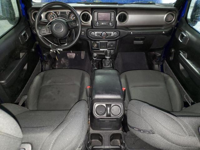 1C4GJXAN8JW264726 - 2018 JEEP WRANGLER SPORT BLUE photo 8