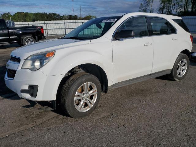 2GNALBEK4C1165356 - 2012 CHEVROLET EQUINOX LS WHITE photo 1