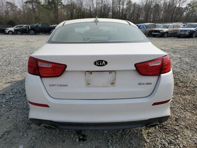 5XXGN4A74FG428390 - 2015 KIA OPTIMA EX WHITE photo 6