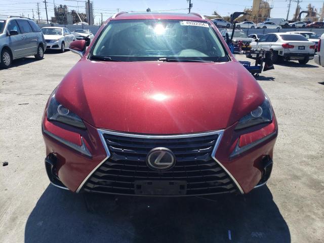 JTJYARBZ9K2127737 - 2019 LEXUS NX 300 BASE RED photo 5