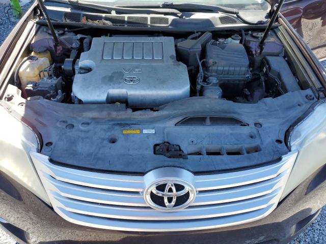 4T1BK3DB6CU446243 - 2012 TOYOTA AVALON BASE Бордовый фото 11