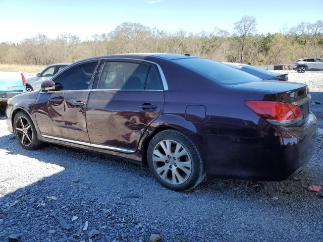4T1BK3DB6CU446243 - 2012 TOYOTA AVALON BASE Бордовый фото 2