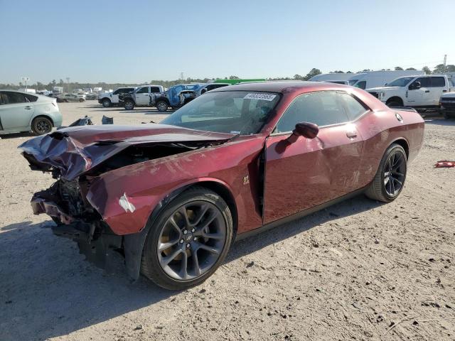 2C3CDZFJ0PH694141 - 2023 DODGE CHALLENGER R/T SCAT PACK BURGUNDY photo 1