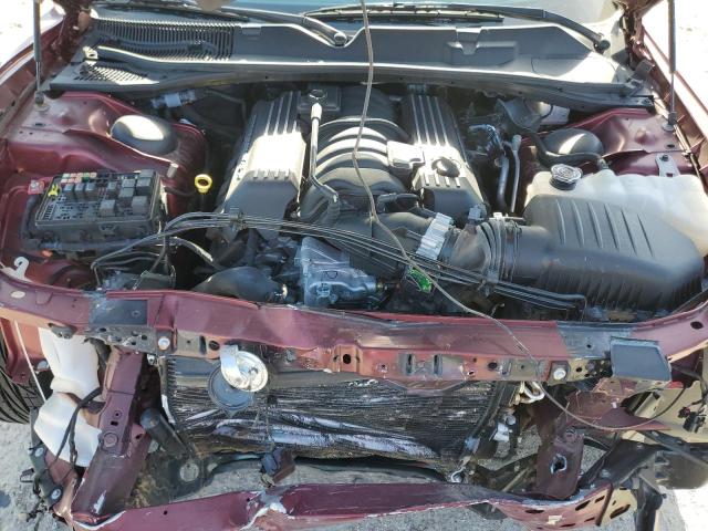 2C3CDZFJ0PH694141 - 2023 DODGE CHALLENGER R/T SCAT PACK BURGUNDY photo 10