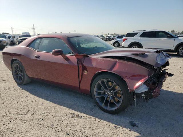 2C3CDZFJ0PH694141 - 2023 DODGE CHALLENGER R/T SCAT PACK BURGUNDY photo 3