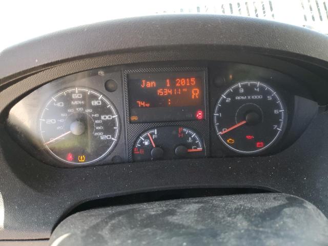 3C6TRVAD2GE107609 - 2016 RAM PROMASTER 1500 STANDARD WHITE photo 9