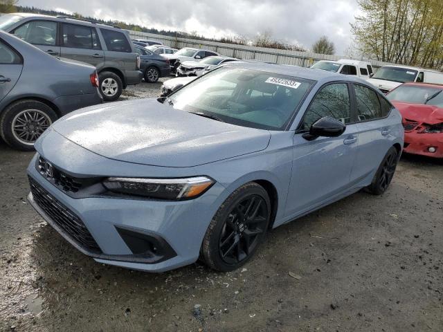 19XFL2H89NE022942 - 2022 HONDA CIVIC SPORT 蓝色 照片 1