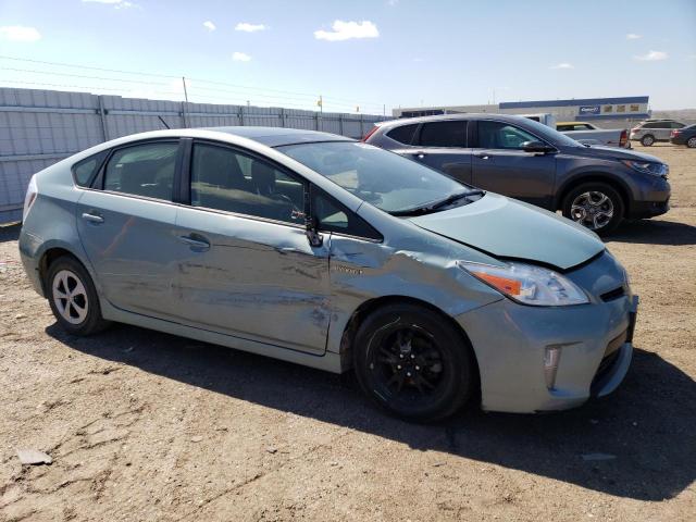 JTDKN3DU9D5558303 - 2013 TOYOTA PRIUS TURQUOISE photo 4