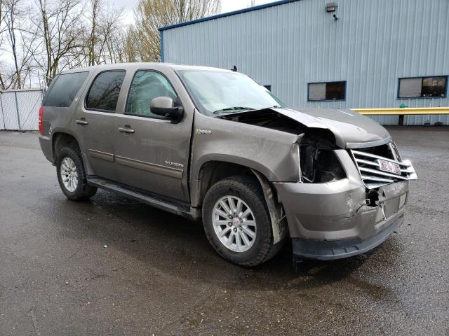 1GKS2FFJ9BR280509 - 2011 GMC YUKON HYBRID BROWN photo 4