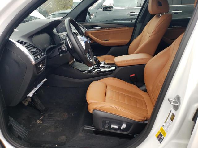 5UXTS1C00M9F02163 - 2021 BMW X3 XDRIVE30E WHITE photo 7