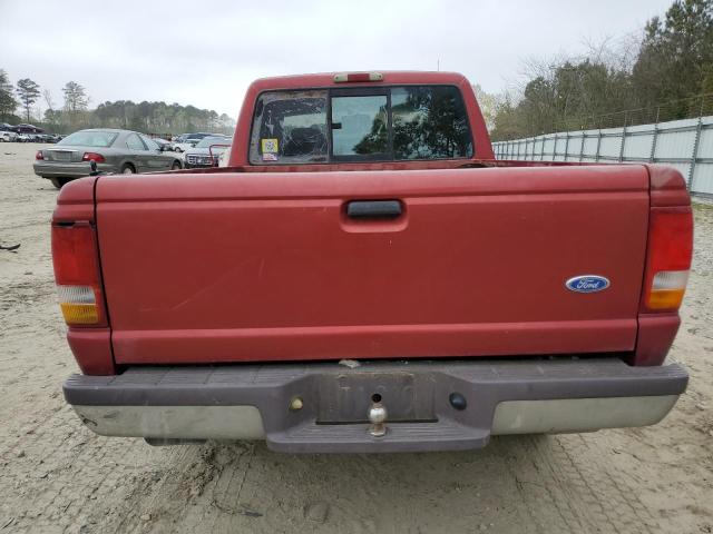 1FTCR14AXTTA52413 - 1996 FORD RANGER SUPER CAB RED photo 6