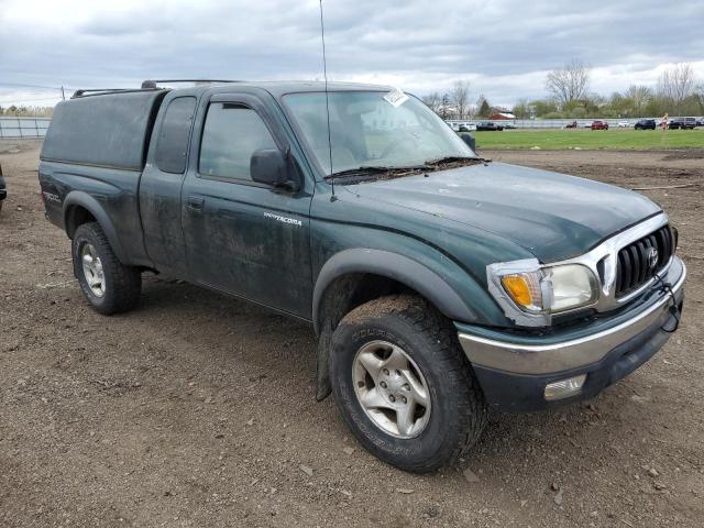 5TESN92N13Z267174 - 2003 TOYOTA TACOMA XTRACAB PRERUNNER მწვანე ფოტო 4