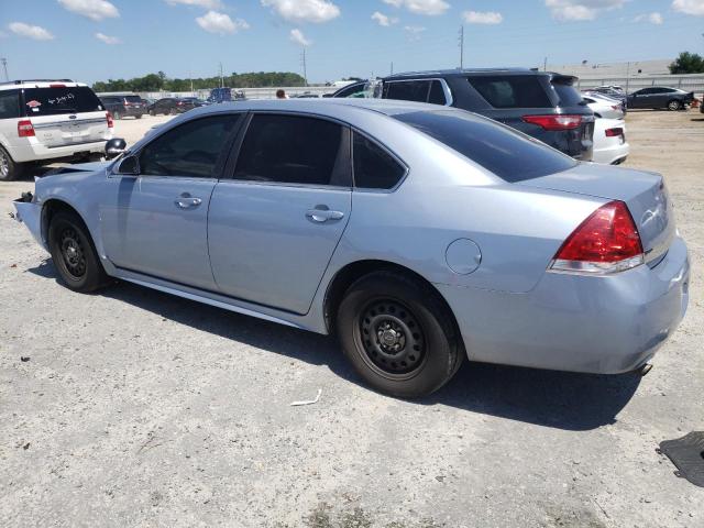 2G1WD5EM3B1243731 - 2011 CHEVROLET IMPALA POLICE SILVER photo 2