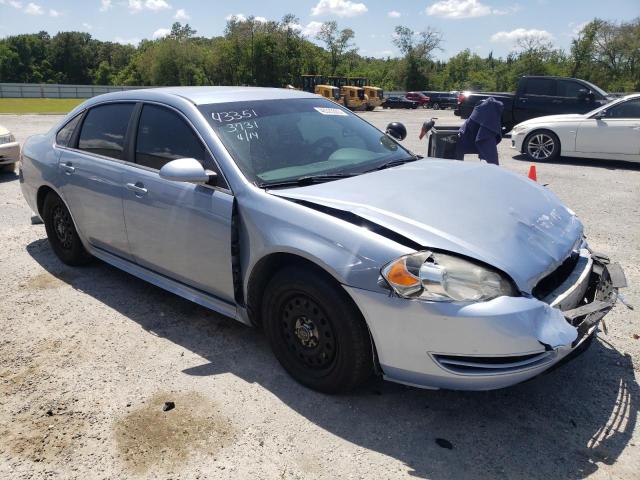 2G1WD5EM3B1243731 - 2011 CHEVROLET IMPALA POLICE SILVER photo 4