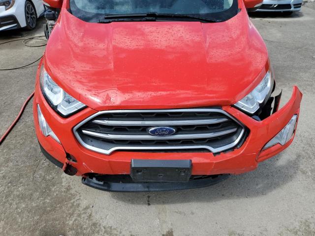 MAJ3S2GE0MC438631 - 2021 FORD ECOSPORT SE RED photo 12