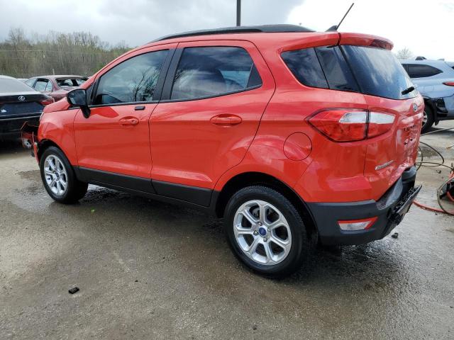 MAJ3S2GE0MC438631 - 2021 FORD ECOSPORT SE RED photo 2