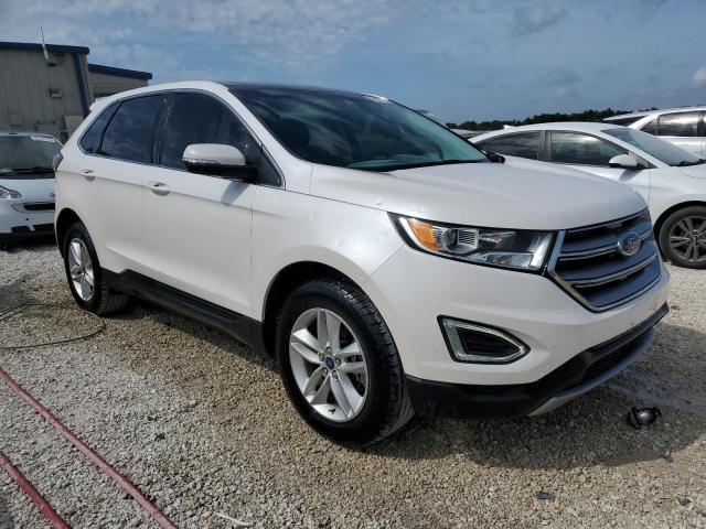 2FMPK4J92HBB56530 - 2017 FORD EDGE SEL WHITE photo 4