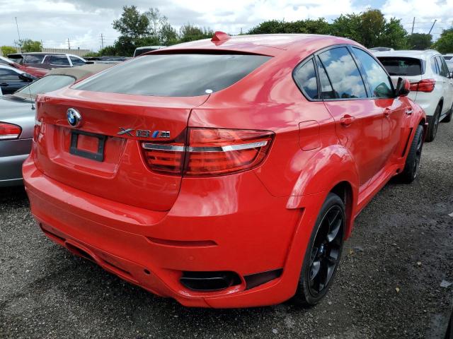 5UXFG8C56EL593170 - 2014 BMW X6 XDRIVE50I RED photo 3