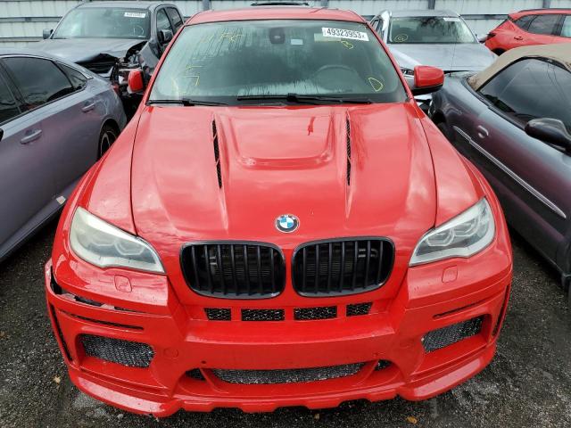 5UXFG8C56EL593170 - 2014 BMW X6 XDRIVE50I RED photo 5